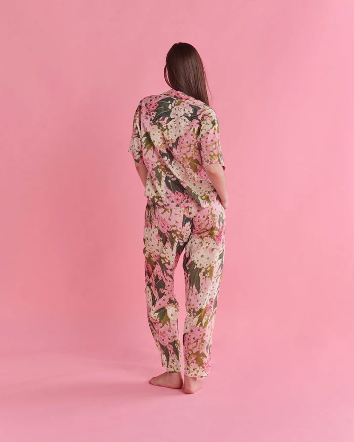KIP &amp; CO Bush Blossom Cotton Pyjama Set Sleepwear - Zabecca Living