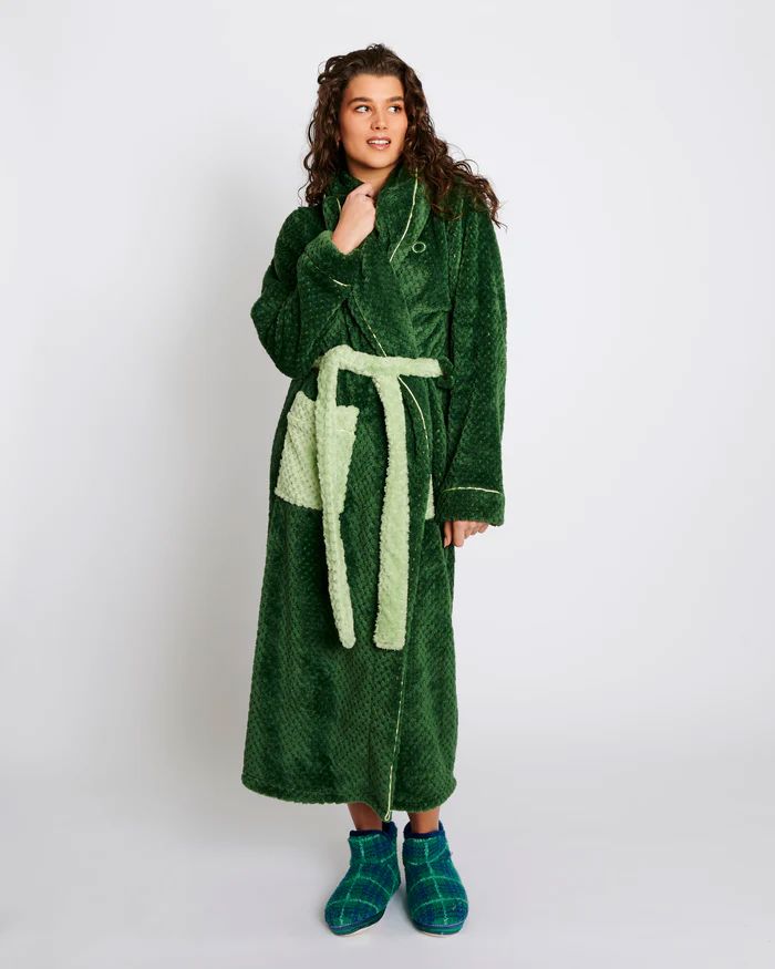 KIP & CO Cosy Robe - Rainforest Sleepwear - Zabecca Living