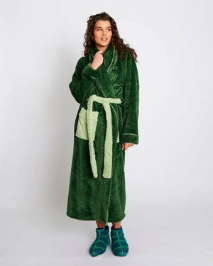 KIP & CO Cosy Robe - Rainforest Sleepwear - Zabecca Living