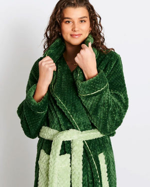 KIP & CO Cosy Robe - Rainforest Sleepwear - Zabecca Living