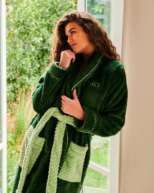 KIP & CO Cosy Robe - Rainforest Sleepwear - Zabecca Living
