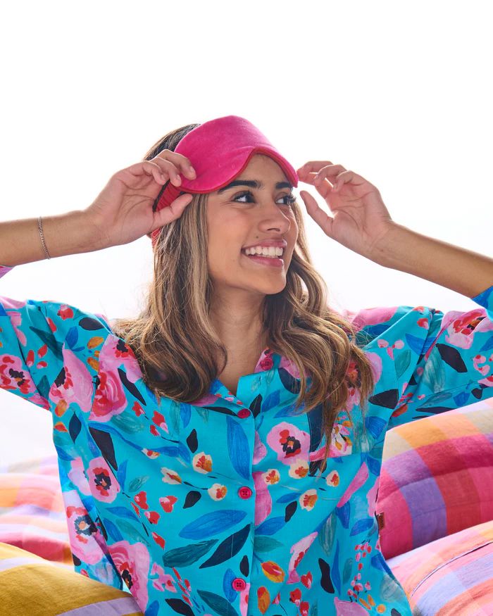 KIP &amp; CO Velvet Eye Mask - Me And You EYE MASK - Zabecca Living