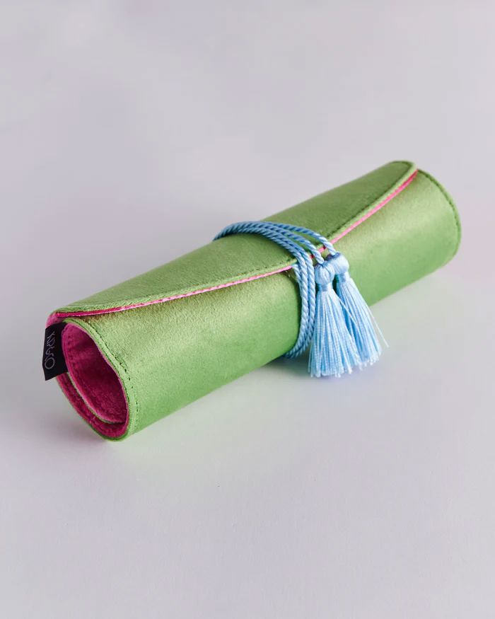 KIP & CO Velvet Jewellery Roll - Kaleidoscope Jewellery Box - Zabecca Living
