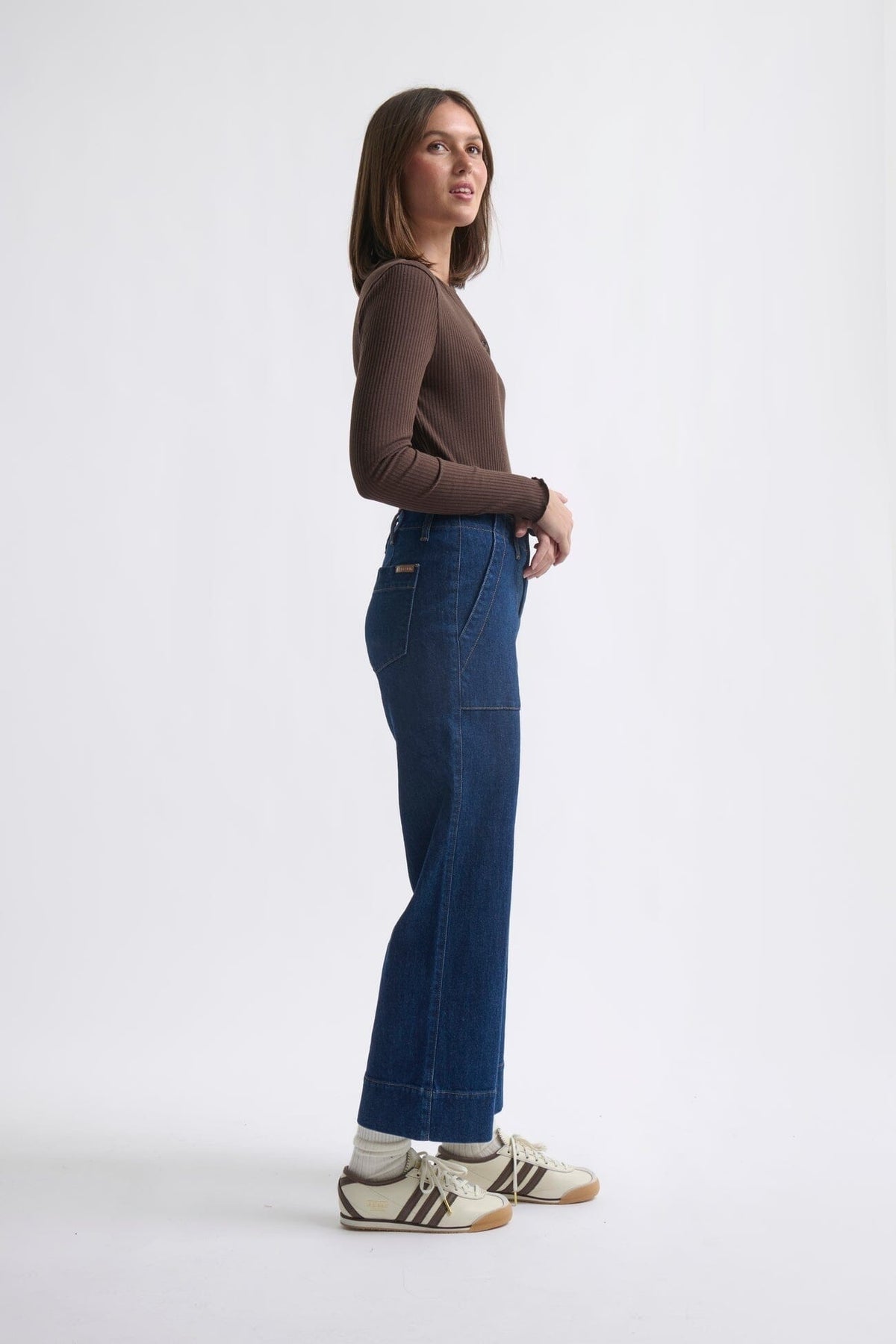 KIREINA Celeste Pant - Palisade Blue JEANS - Zabecca Living