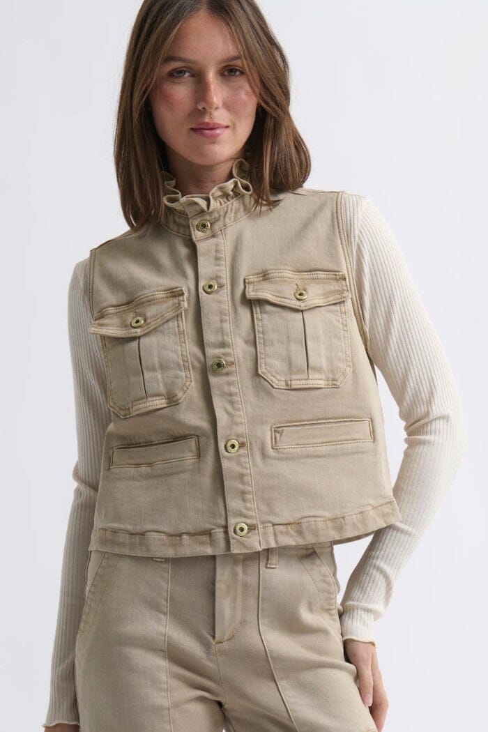 KIREINA Erica Vest - Arizona Wash vest - Zabecca Living