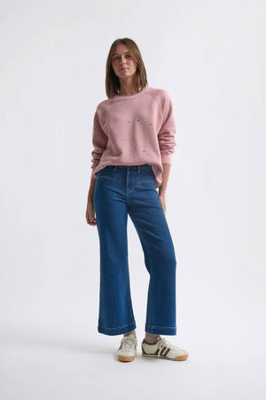 KIREINA Freya Jean - Brentwood Blue JEANS - Zabecca Living