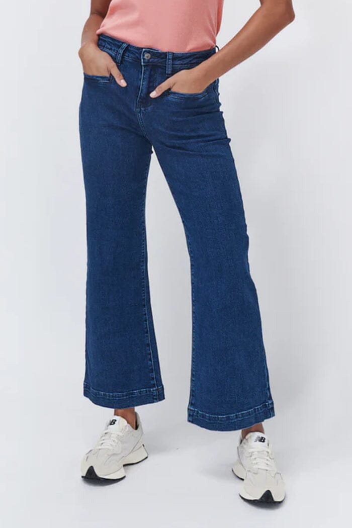 KIREINA Freya Jean - Mid West Blue JEANS - Zabecca Living