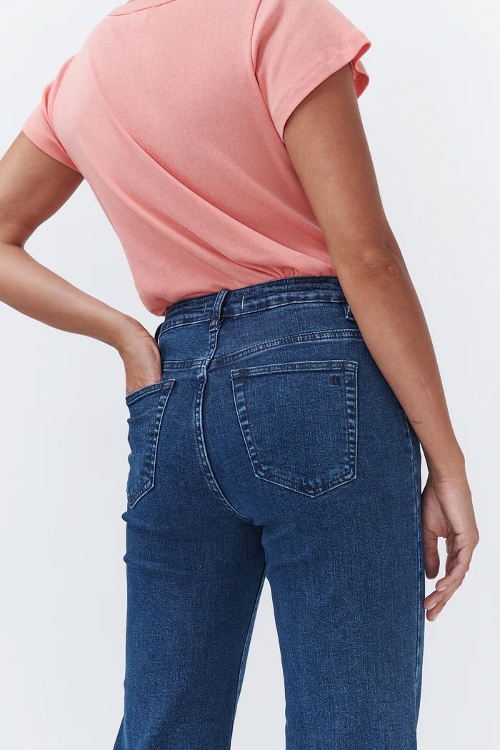 KIREINA Freya Jean - Mid West Blue JEANS - Zabecca Living
