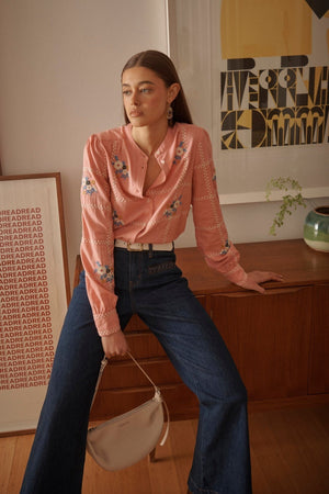 KIREINA Freya Jean Plait Pocket - Palisade Blue JEANS - Zabecca Living