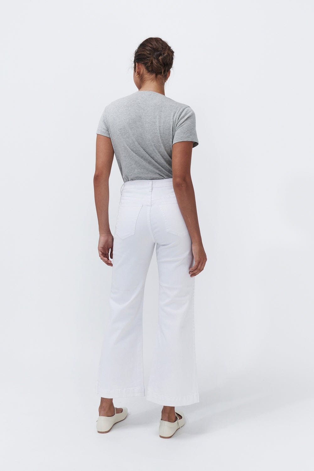 KIREINA Freya Jean - Snow White JEANS - Zabecca Living