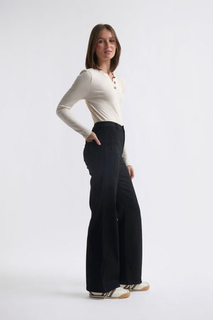 KIREINA Harper Jean - Black JEANS - Zabecca Living