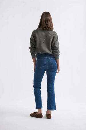 KIREINA Vacay Jean - Hemmed - Brentwood Blue JEANS - Zabecca Living