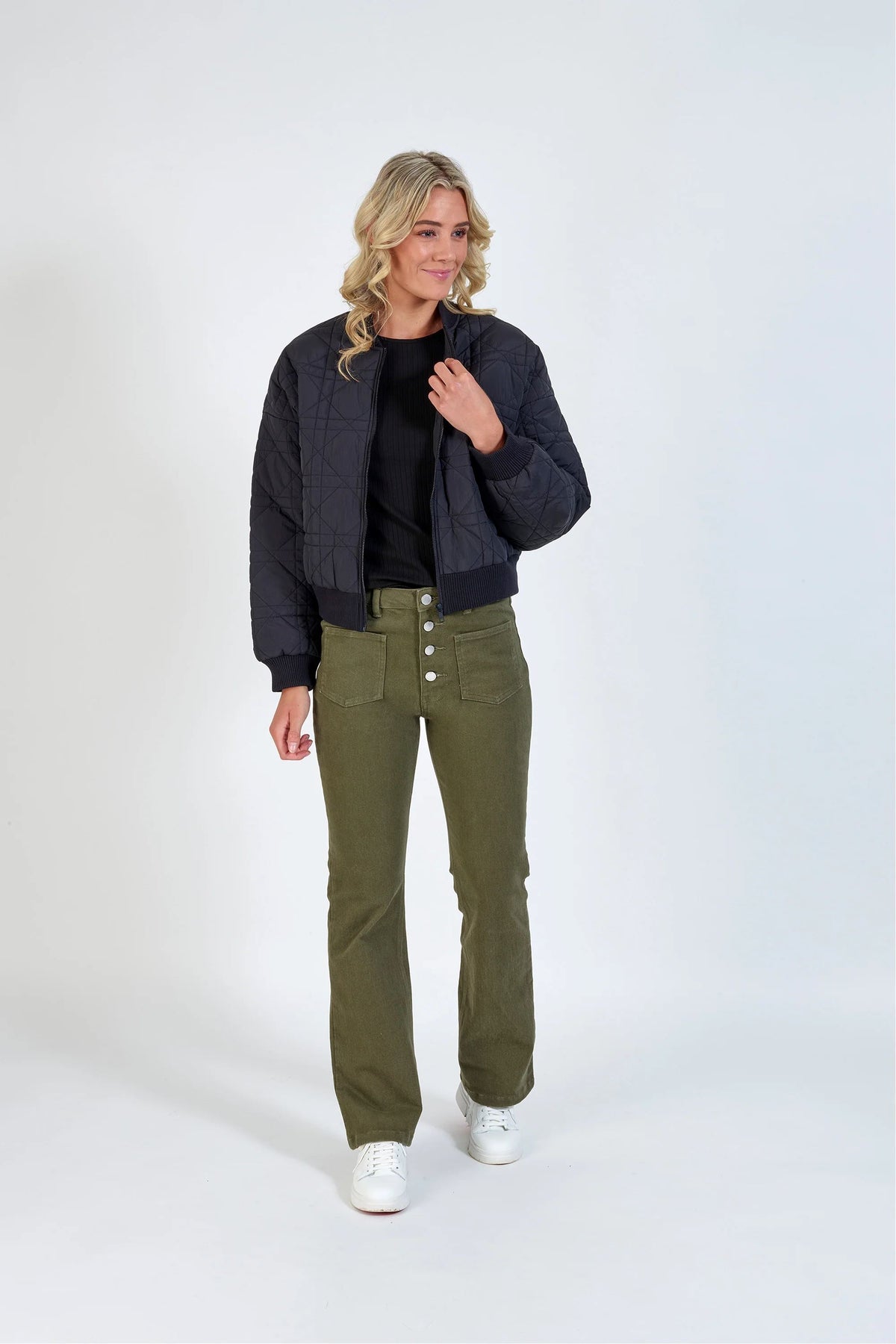 KNEWE Leo Bomber - Black Jackets + Coats - Zabecca Living
