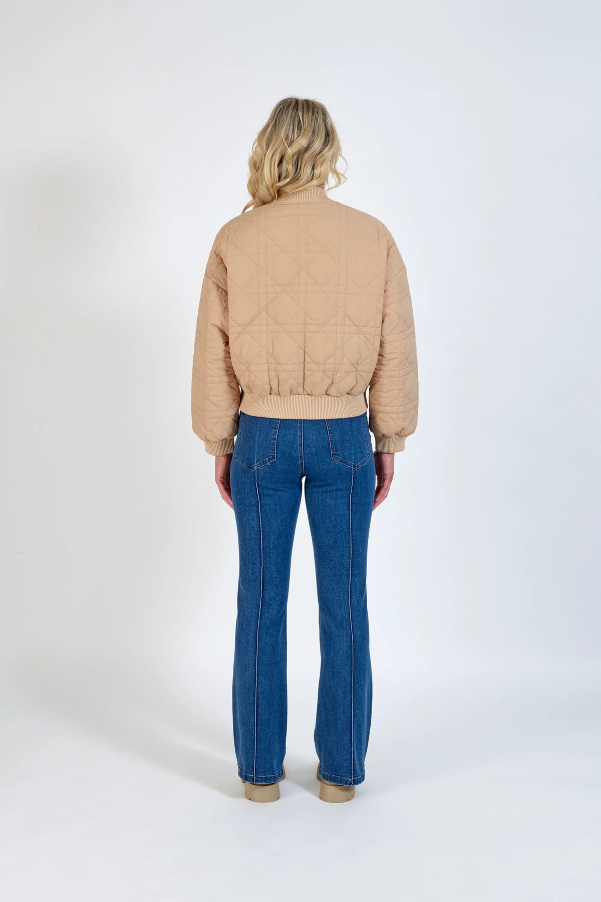 KNEWE Leo Bomber - Camel Jackets + Coats - Zabecca Living