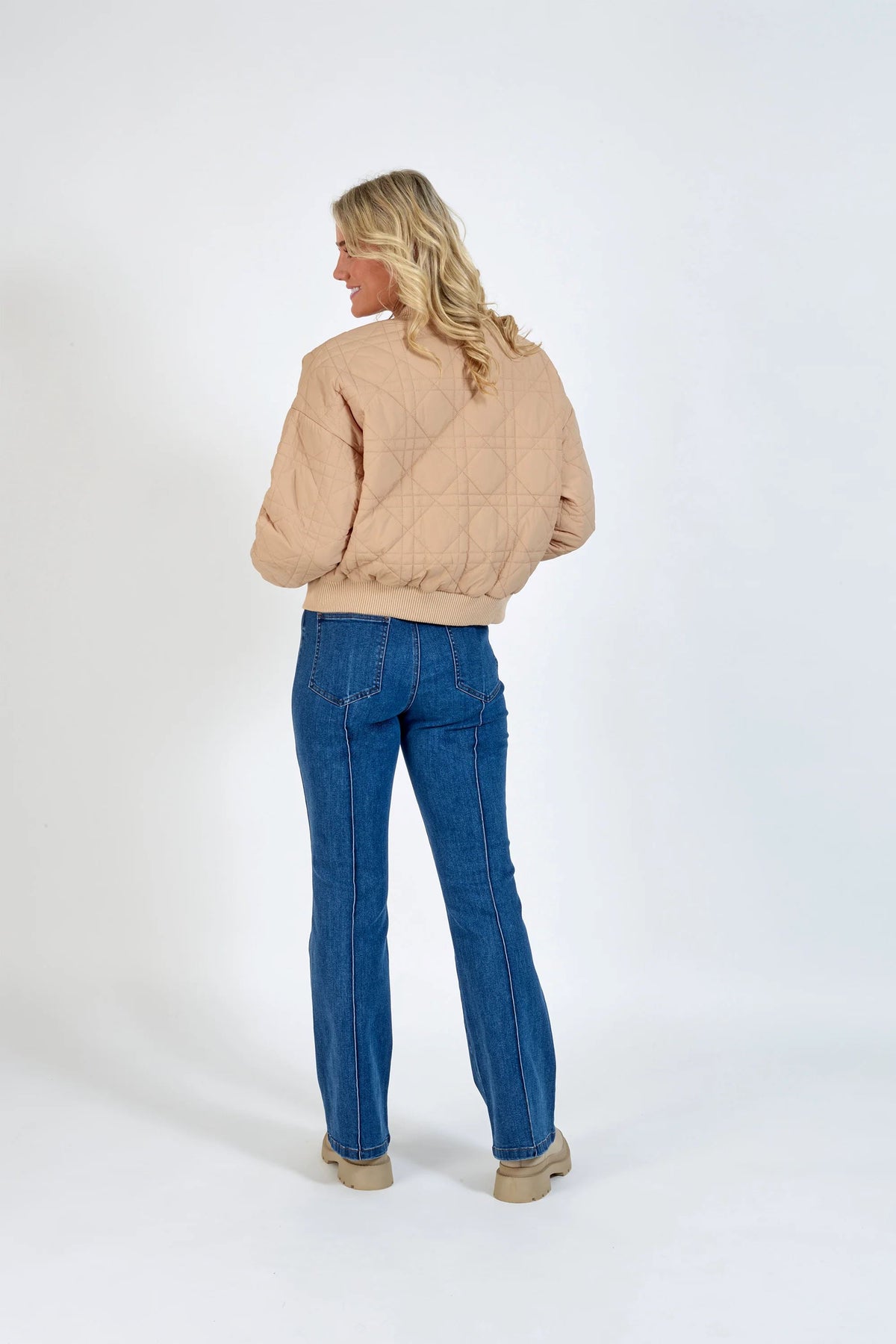 KNEWE Leo Bomber - Camel Jackets + Coats - Zabecca Living