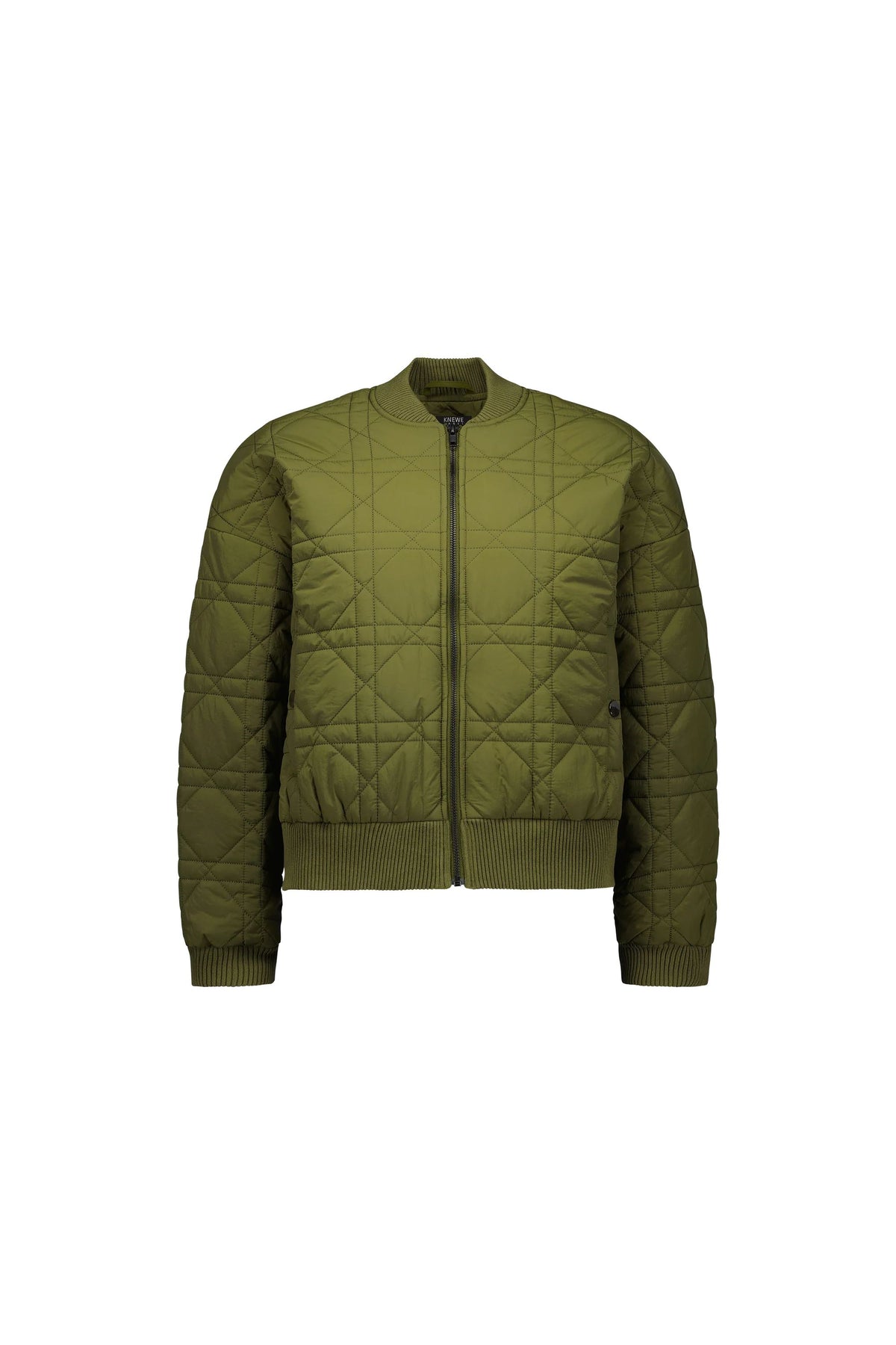 KNEWE Leo Bomber - Khaki Jackets + Coats - Zabecca Living