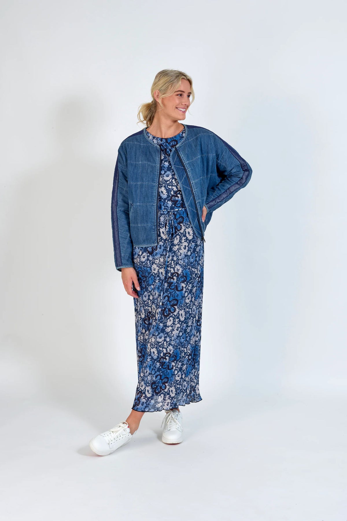 KNEWE Quilt Bomber - Denim Jackets + Coats - Zabecca Living