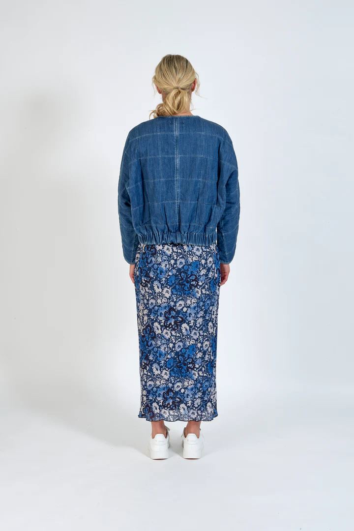KNEWE Quilt Bomber - Denim Jackets + Coats - Zabecca Living