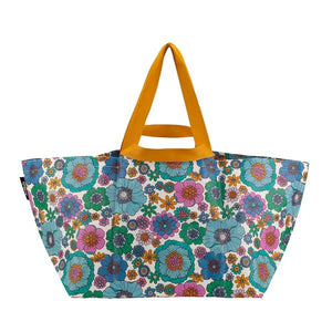 KOLLAB Beach Bag - Ocean Floral Beach Bag - Zabecca Living