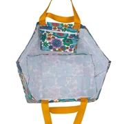 KOLLAB Beach Bag - Ocean Floral Beach Bag - Zabecca Living