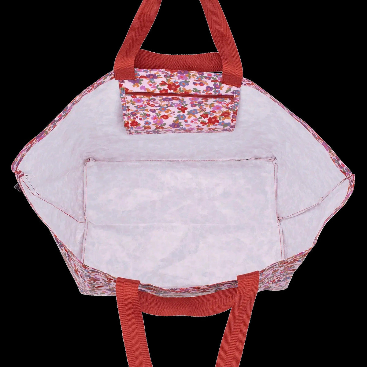 KOLLAB Beach Bag - Retro Bloom Beach Bag - Zabecca Living