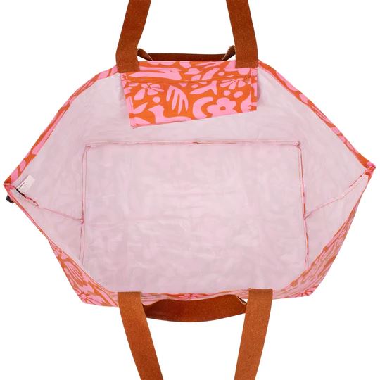 KOLLAB Beach Bag - Terra Bloom Beach Bag - Zabecca Living
