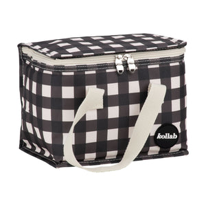 KOLLAB Lunch Box - Black Check LUNCH BOX - Zabecca Living