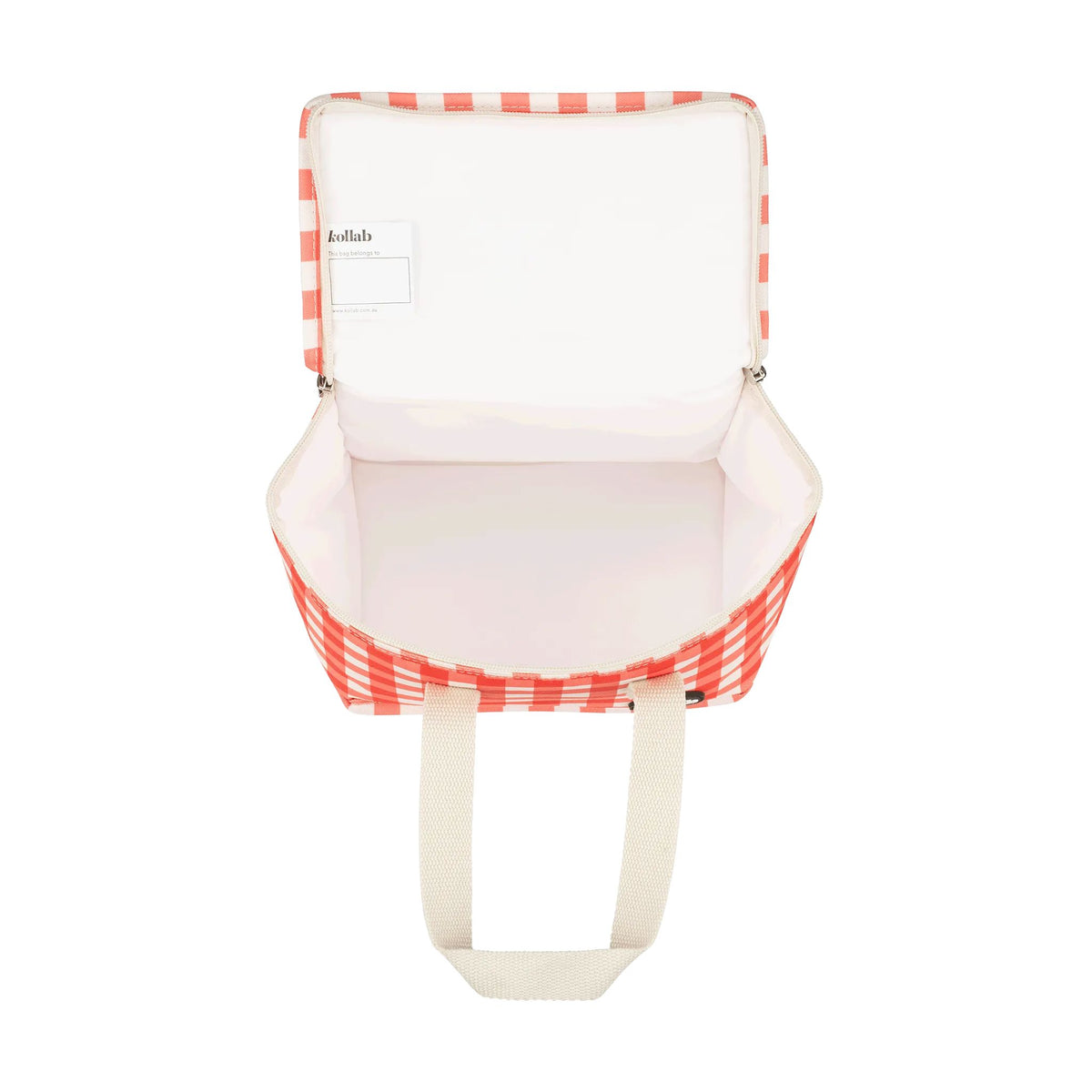 KOLLAB Lunch Box - Red Check LUNCH BOX - Zabecca Living