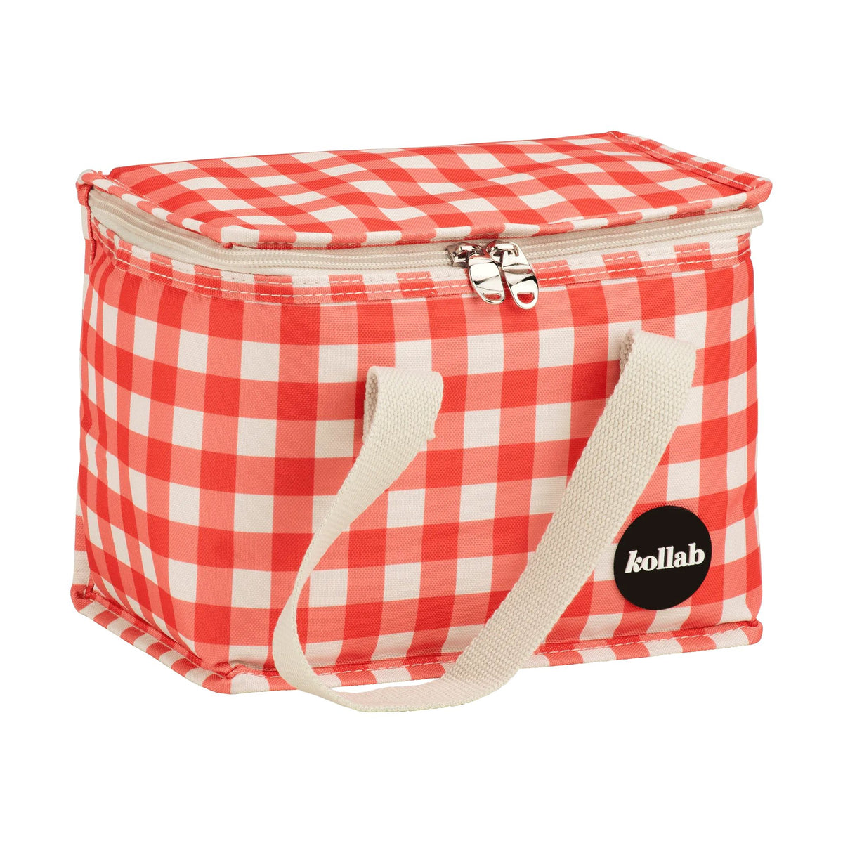 KOLLAB Lunch Box - Red Check LUNCH BOX - Zabecca Living
