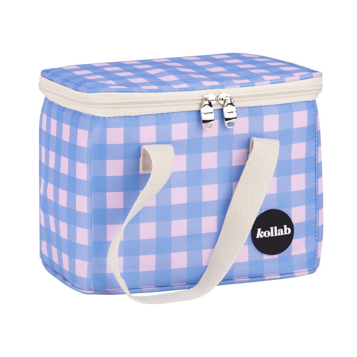 KOLLAB Lunch Box - Skyberry Gingham LUNCH BOX - Zabecca Living