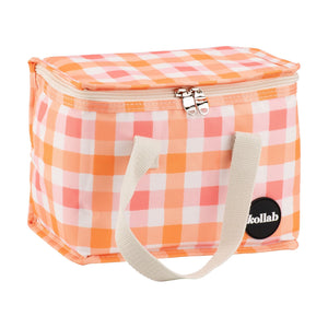 KOLLAB Lunch Box - Watermelon Peach Check LUNCH BOX - Zabecca Living