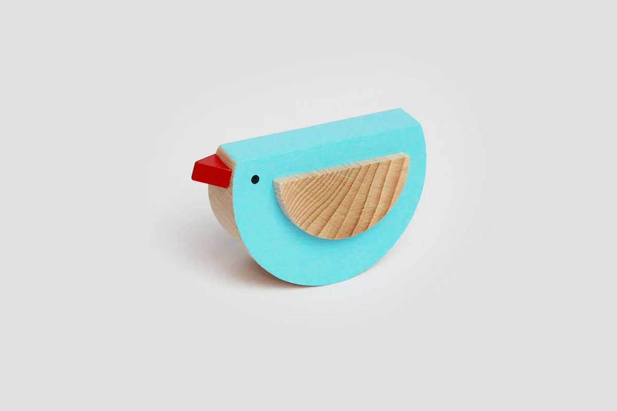 KUTULU Wooden Bird Toy - Pepa Childrens Toy - Zabecca Living