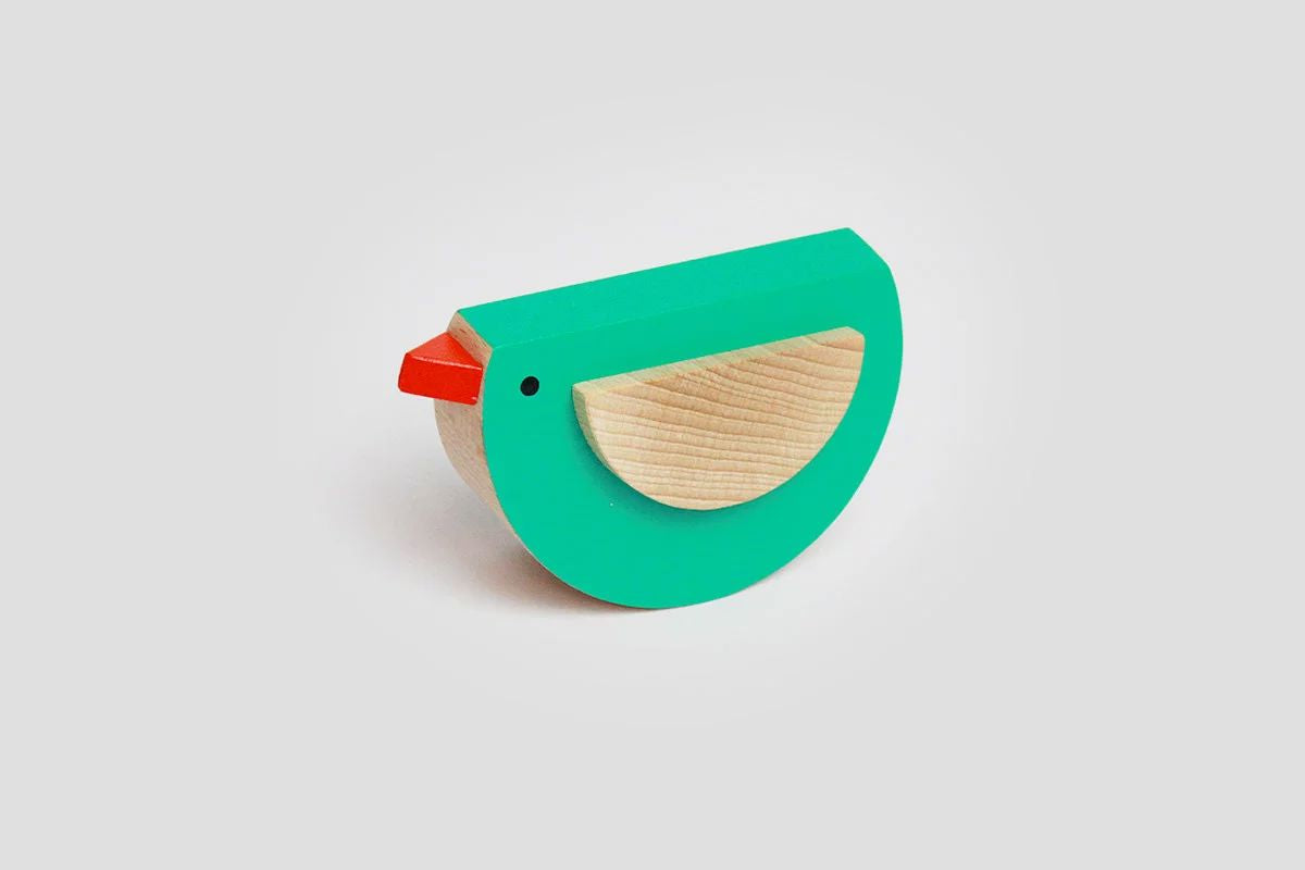 KUTULU Wooden Bird Toy - Pipo Childrens Toy - Zabecca Living