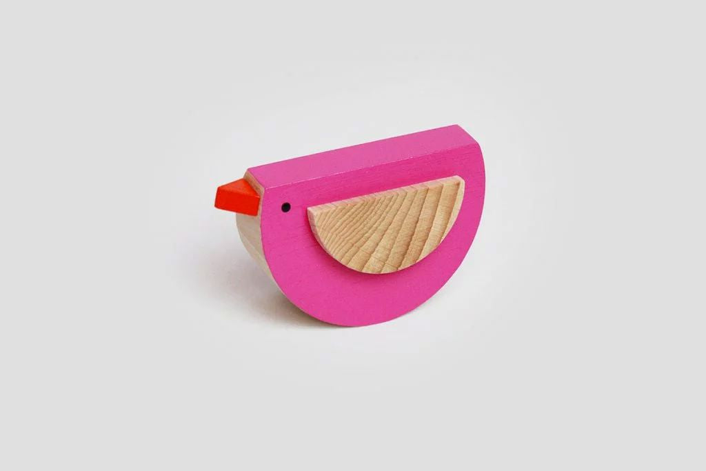KUTULU Wooden Bird Toy - Pupi Childrens Toy - Zabecca Living