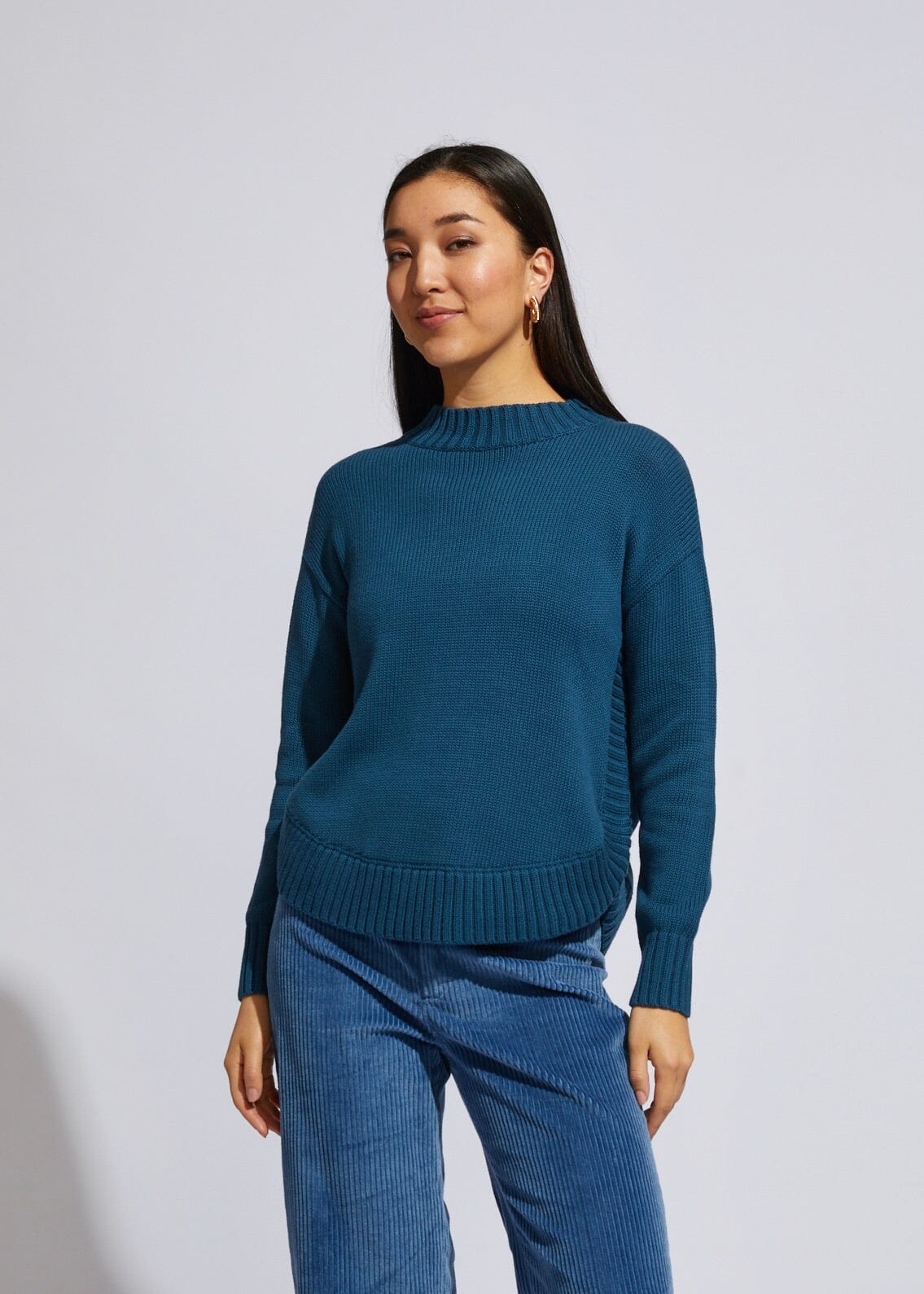 LD & CO Chunky Cotton Jumper - Elemental Jumpers + Knitwear - Zabecca Living