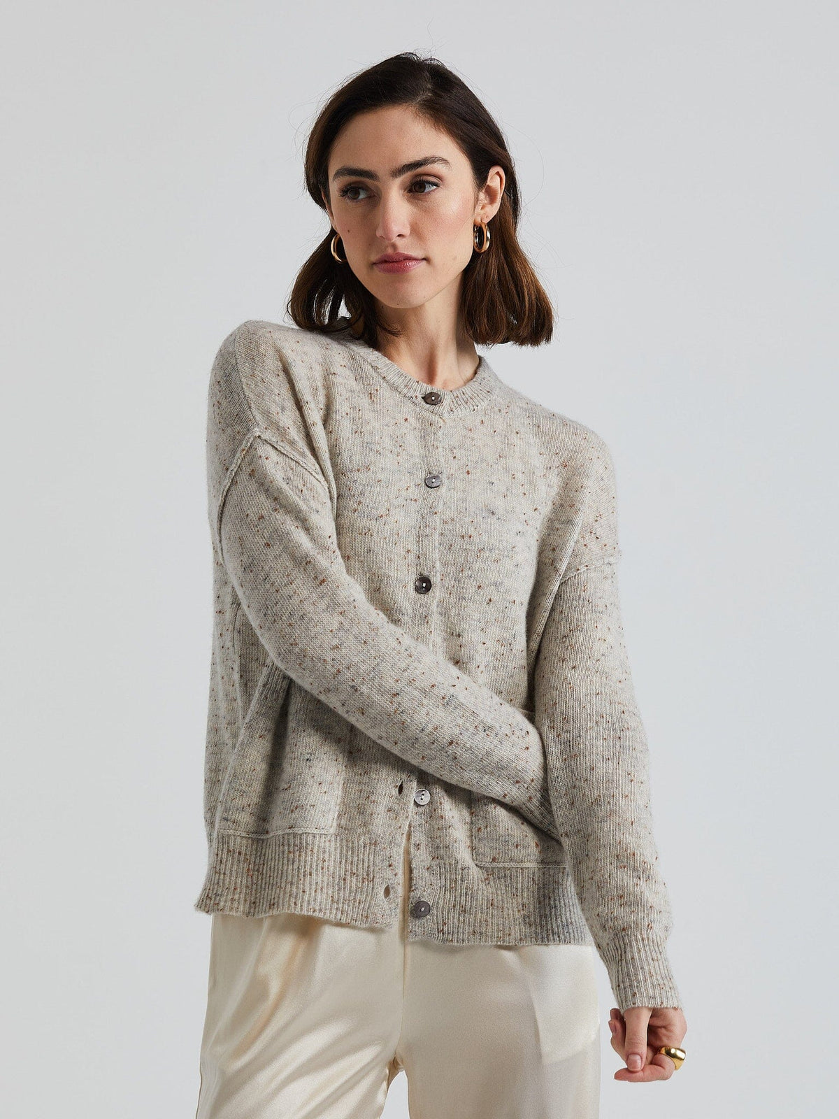 LD & Co Donegal Cardi - Natural CARDIGAN - Zabecca Living