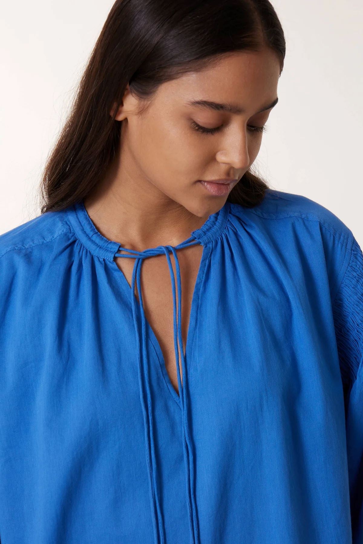 LEON &amp; HARPER Rire Plain Dress - Ocean Dress - Zabecca Living