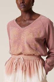 LEON & HARPER Shiva Brd Sweater - Blush SWEATER - Zabecca Living