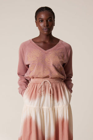 LEON & HARPER Shiva Brd Sweater - Blush SWEATER - Zabecca Living