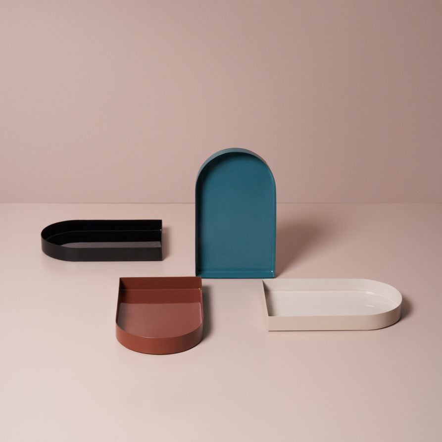 LIGHTLY Arc Tray Medium - Sand TRAY - Zabecca Living