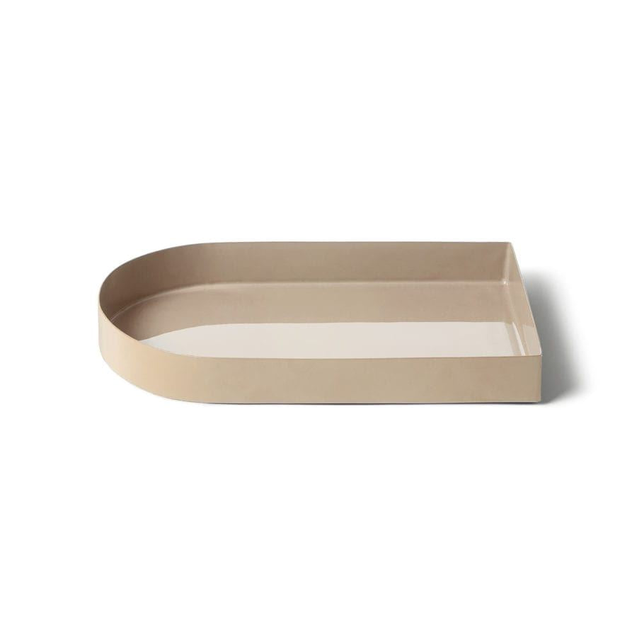 LIGHTLY Arc Tray Medium - Sand TRAY - Zabecca Living