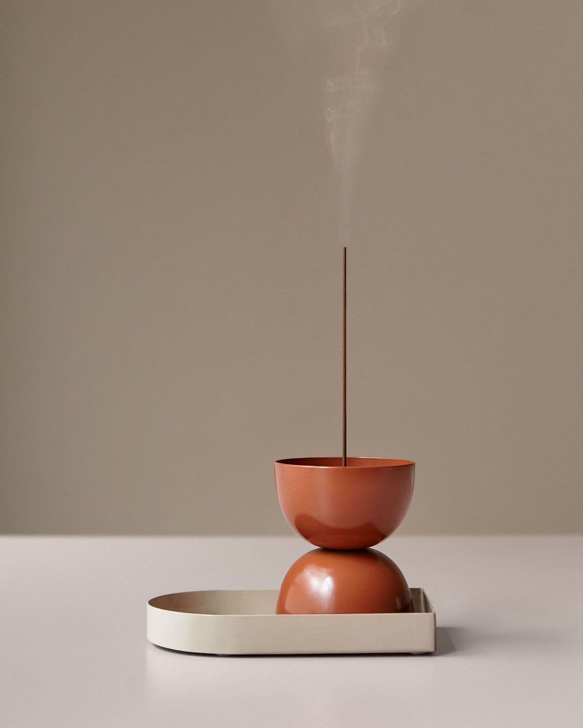 LIGHTLY Essence Burner - Burnt Sienna INCENSE - Zabecca Living