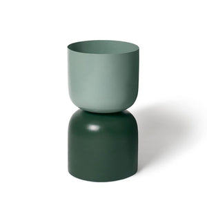 LIGHTLY Extra Large Two Tone Planter - Sage & Juniper Planter - Zabecca Living