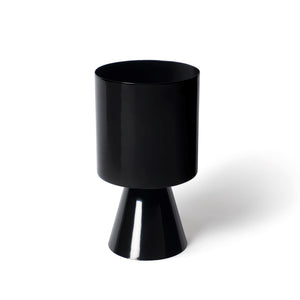 LIGHTLY Palm Springs Medium Planter - Black Planter - Zabecca Living