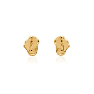 LINDA TAHIJA Morph Stud Earrings - Gold Plated Earrings - Zabecca Living