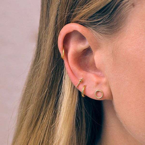 Linda Tahija Cluster Stud Earrings - Silver main image 0