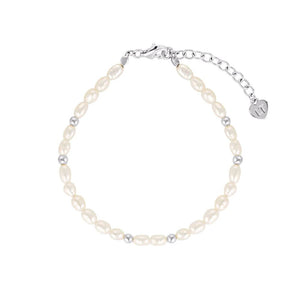 LINDA TAHIJA Tidal Pearl Bracelet - Sterling Silver BRACELET - Zabecca Living