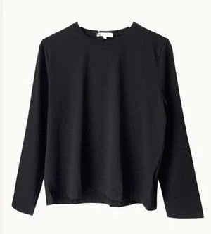 LITTLE LIES Athena Long Sleeve - Black Long Sleeve Tee - Zabecca Living