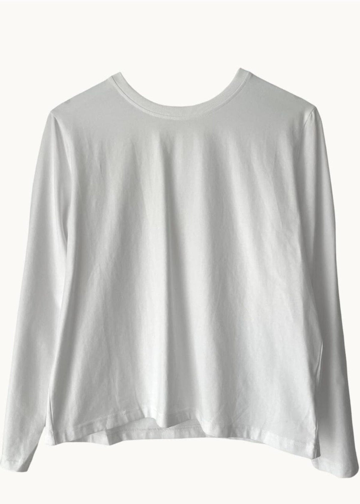 LITTLE LIES Athena Long Sleeve - White Long Sleeve Tee - Zabecca Living