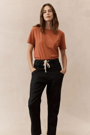 LITTLE LIES Athens Tee - Burnt Orange Tee - Zabecca Living